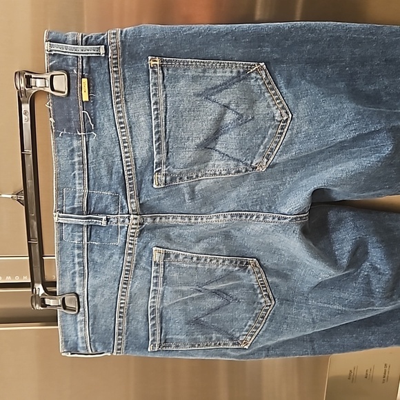 💕MOTHER SUPERIOR💕 The Weekender Flare Jeans ~ It's A Small World 30 NWOT - Picture 15 of 16